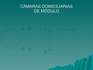 CÁMARAS DOMICILIARIAS DE MÓDULO 