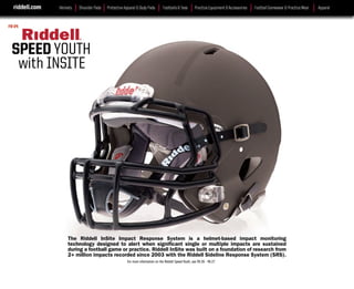 Riddell Revo Speed/Attack Football Helmet Front Bumper 