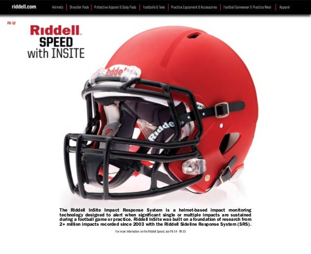 Riddell 2016catalog