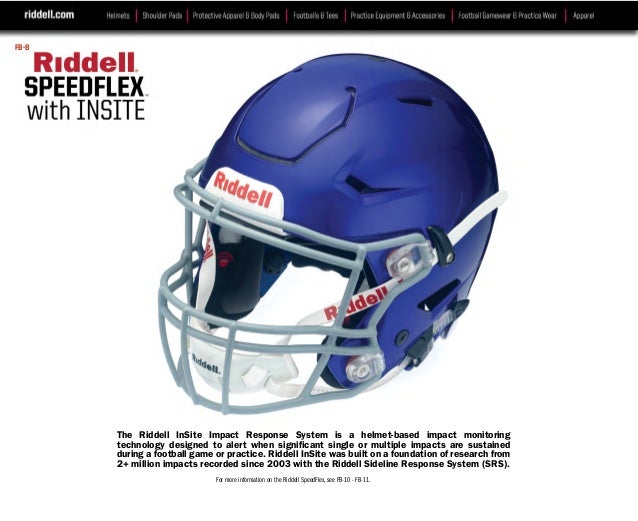 Riddell 2016catalog