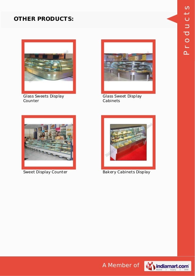 Sweet & bakery display counter by Riddhi displayequipmentprivateli…