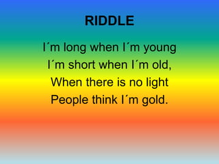Young Time Riddle Riddles | PPTX