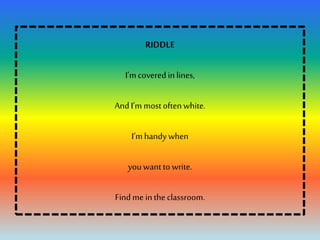 Riddles | PPTX