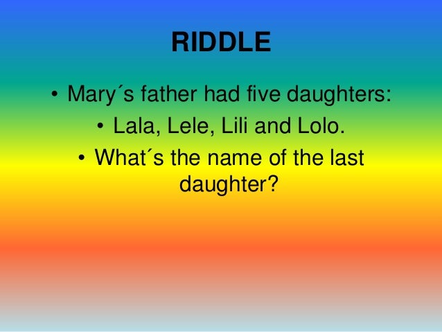 Riddles