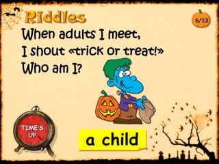 Riddles for English as a good tool...ppt