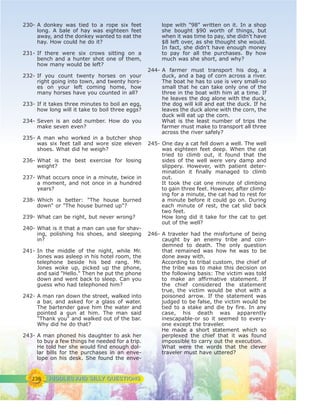 Riddles and silly questions | PDF