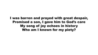 Faith Riddles Biblical Riddles: Exploring Faith and Legacy Through Scripture | PPTX