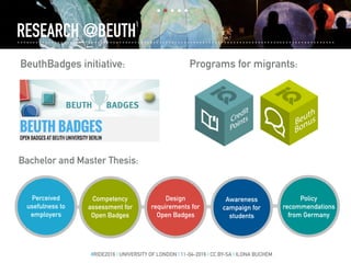 OPEN BADGES – THE MISSING LINK IN OPEN EDUCATION