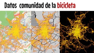 Datos comunidad de la bicicleta  
