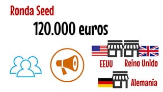 Ronda Seed 
120.000 euros 
Reino Unido 
EEUU 
Alemania 