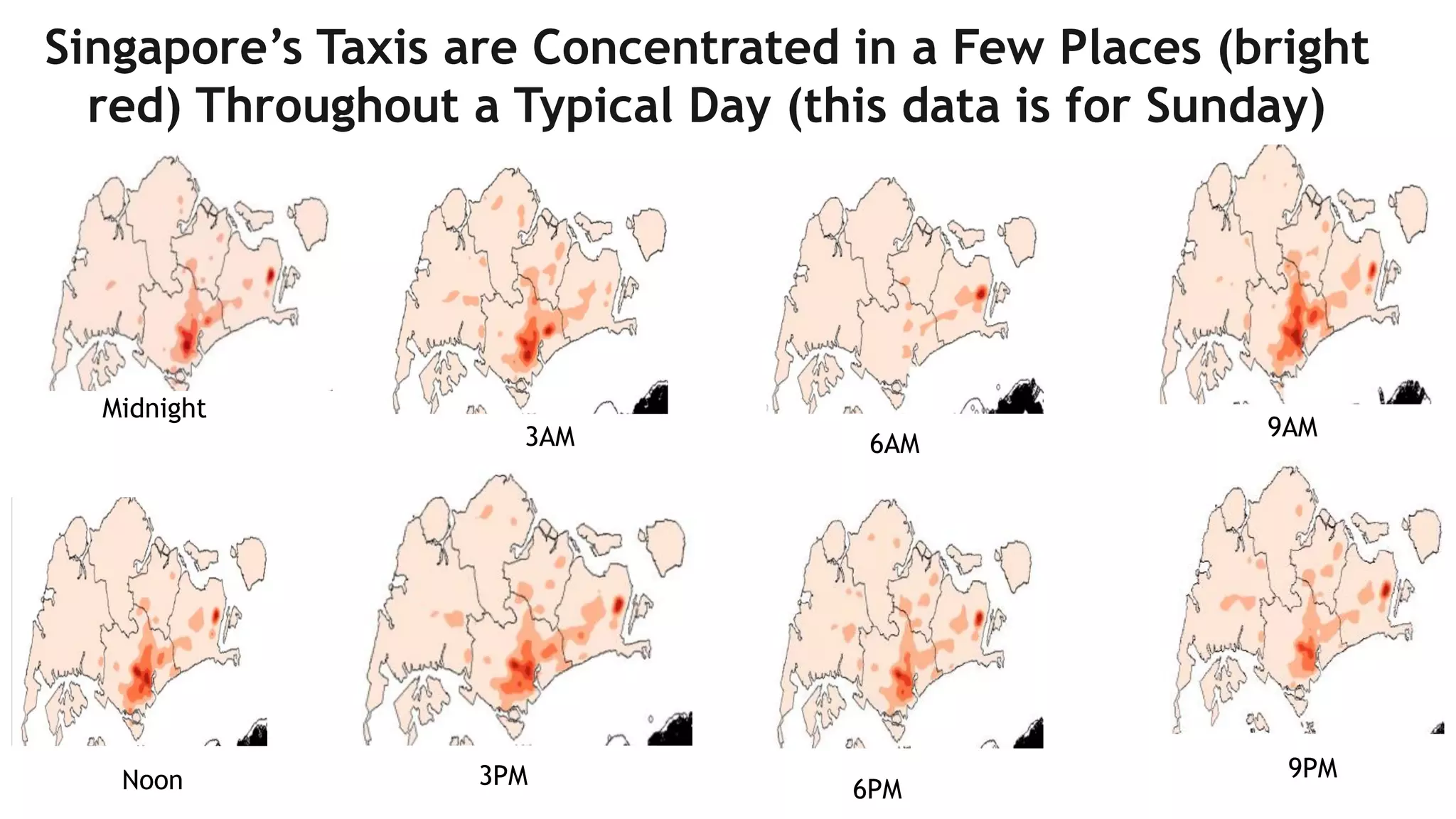There is a Better Way:
Multiple Passenger Ride Sharing
 It combines the best of
 Short travel times (similar to private vehicles)
 Low cost, fewer private cars less congestion (similar to public transport)
 How can it do this?
 Many people have same starting and ending points, and times
 Entrepreneurs can offer services for high-density routes and times
 Information Technology enables us to do this
 Big data provides better data on common routes and times
 Smart phones enable interactions between riders and services
 GPS and fast computers enable vehicles to have very complex routes
 