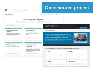 Open source project
 