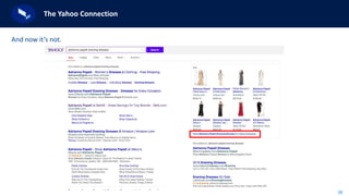 28
The Yahoo Connection
And now it’s not.
 