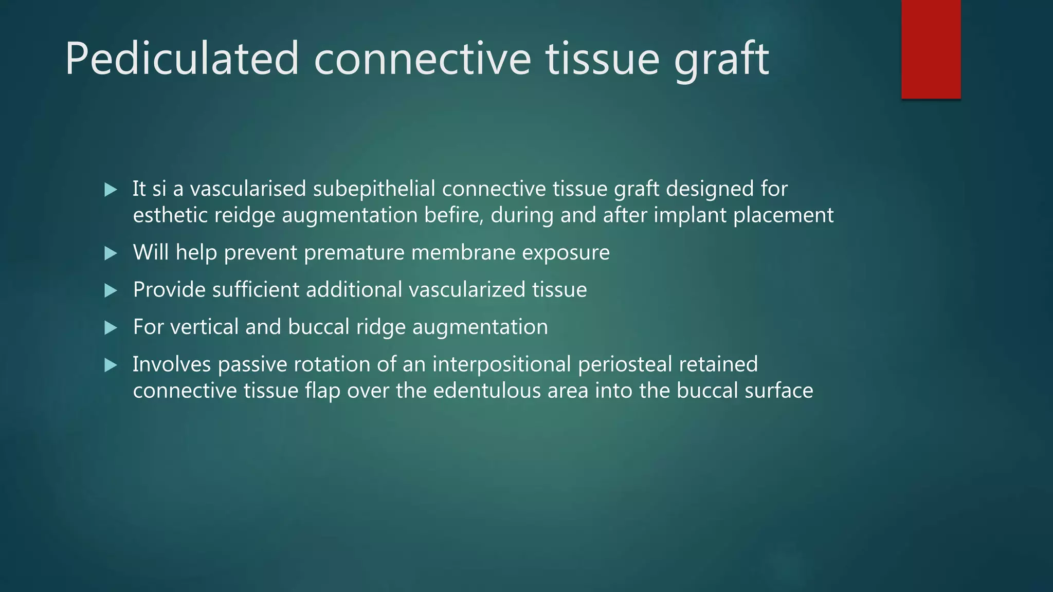 Ridge augmentation - Dr. Kinjal ghelani | PPTX