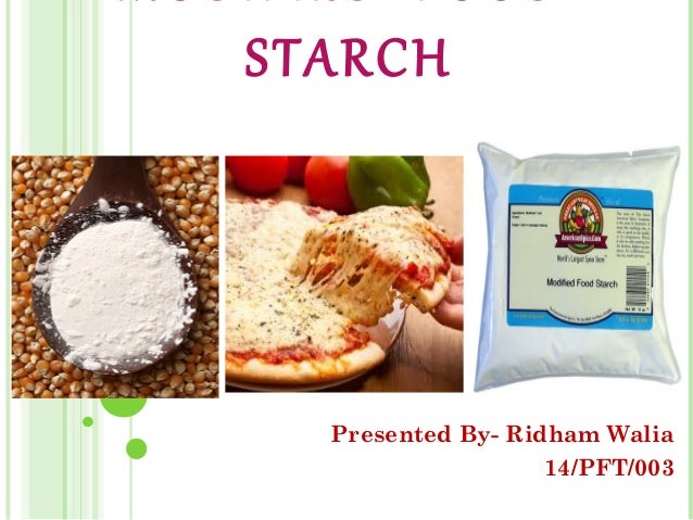 modified starch