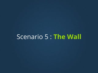 Scenario 5 : The Wall
 