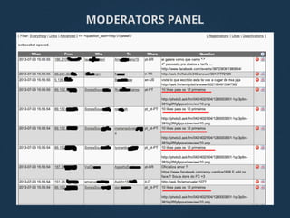 MODERATORS PANEL
 