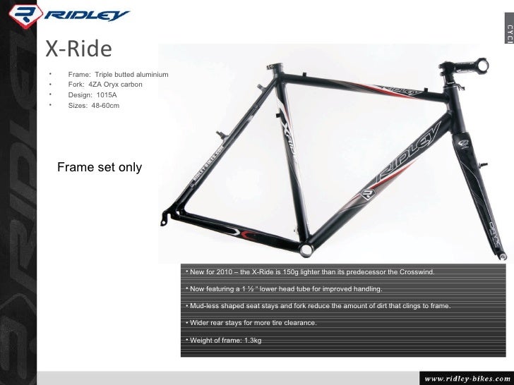 ridley sharp edge design