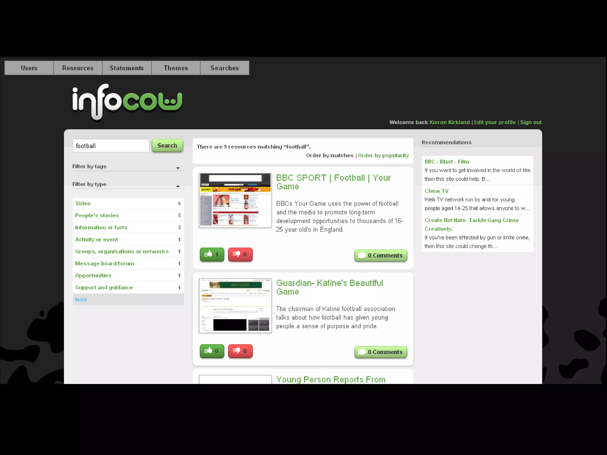 Introducing...www.infocow.org.uk