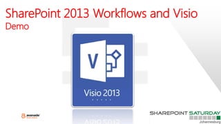 SharePoint 2013 Workflows and Visio
Demo
 