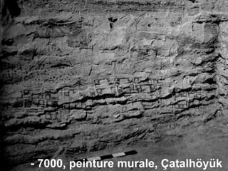 I -  IM : Çatalhöyük - 7000, peinture murale, Çatalhöyük 
