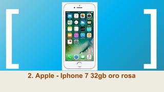 2. Apple - Iphone 7 32gb oro rosa
 