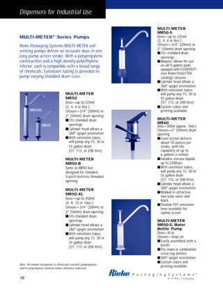 Rieke dispensing | PDF