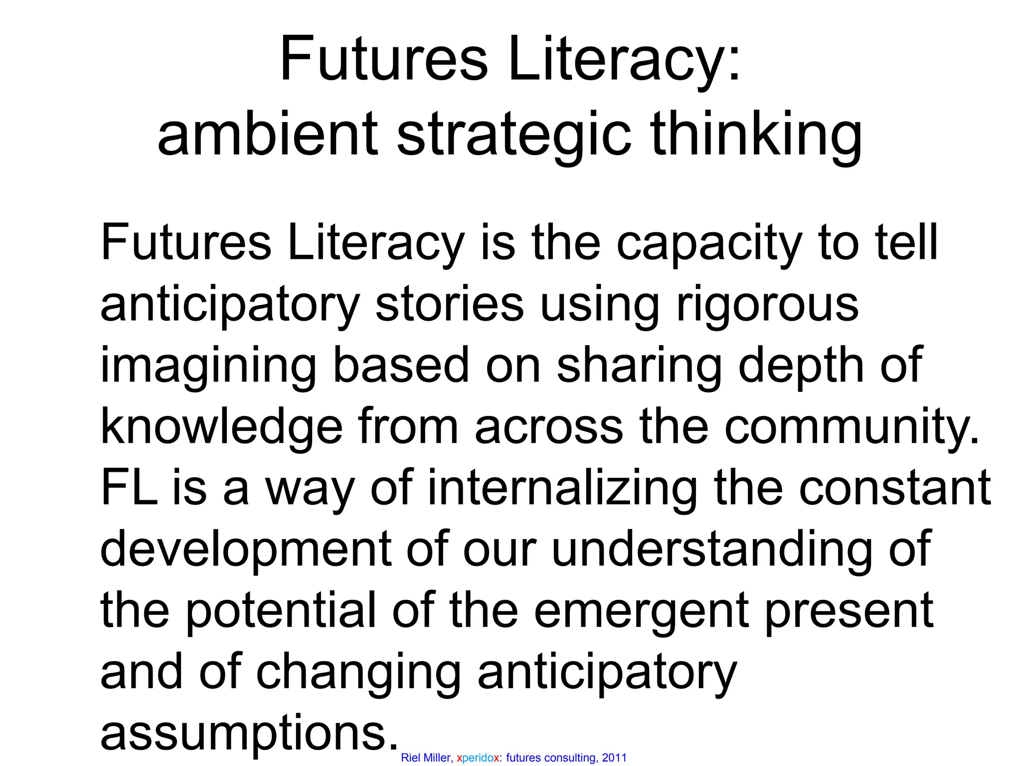 It changes what we preserve.