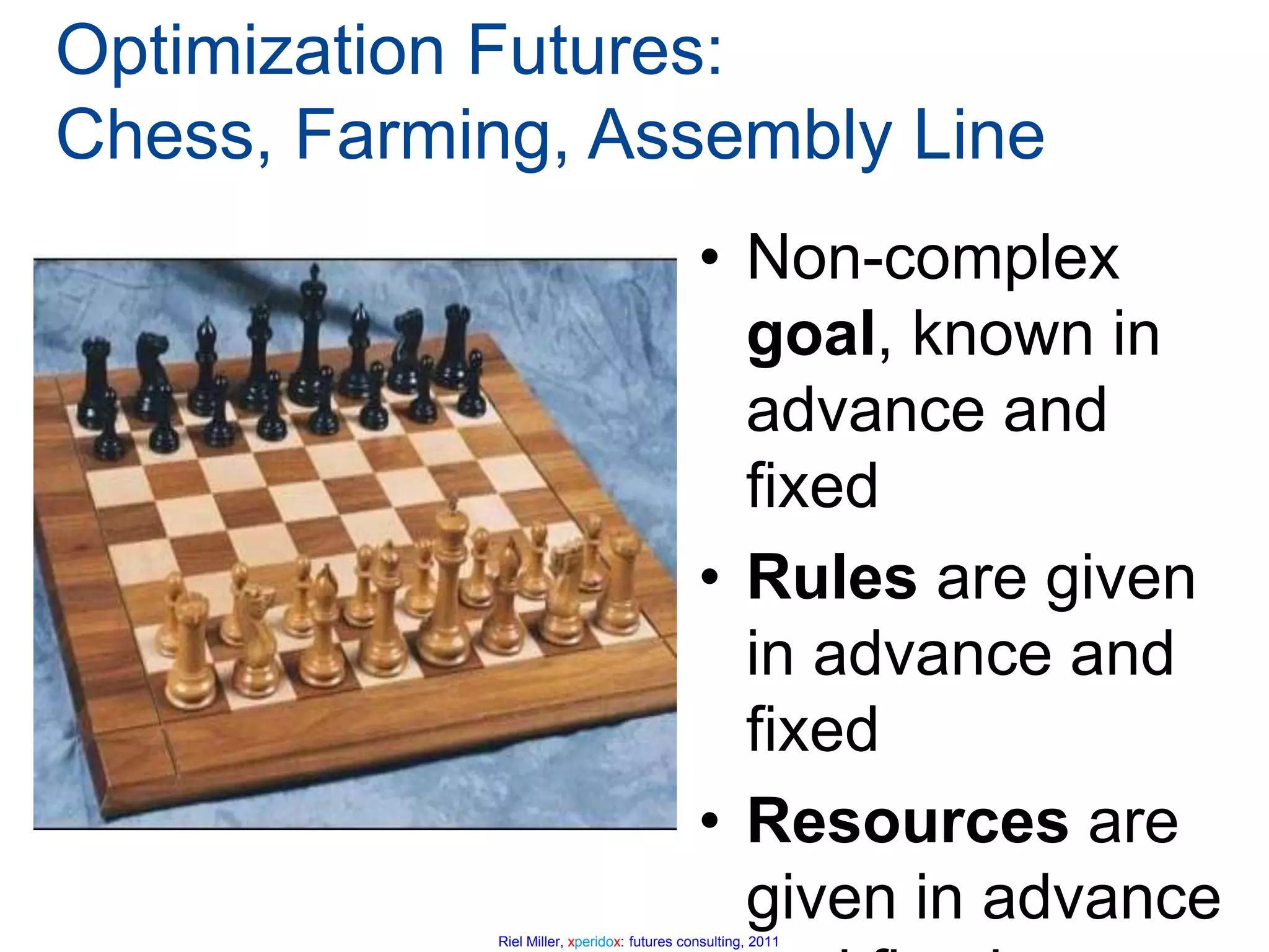 “The main difference between forecasting and scenarios on the one hand, and anticipation on the other, is that the latter is a property of the system, intrinsic to its functioning, while the former are cognitive strategies that a system A develops in order to understand the future of some other system B (of which A may or may not be a component element). … The theory of anticipatory systems can therefore be seen as comprising both first- and third-person information.”Roberto Poli, 2010