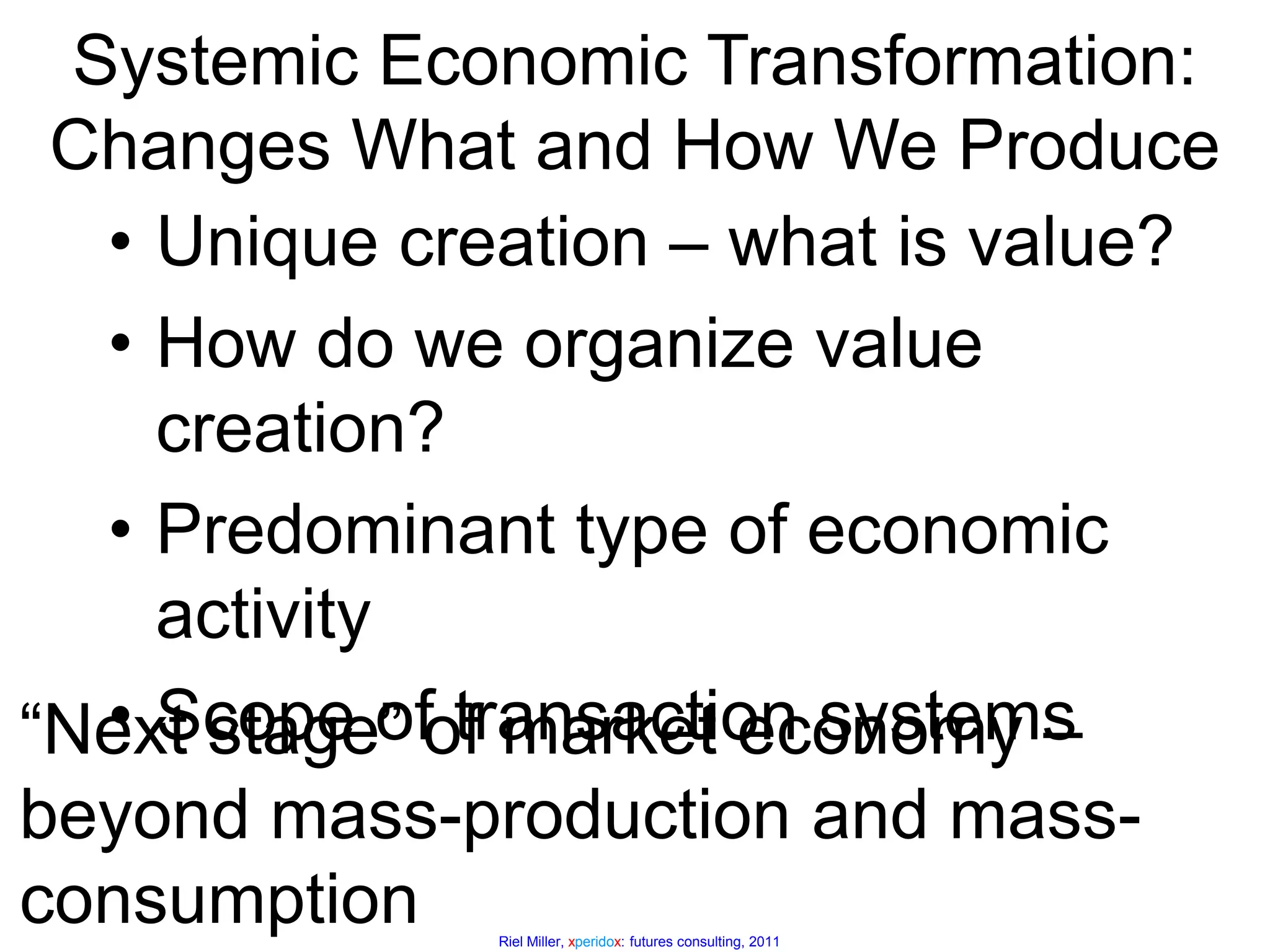 Within one or two generations