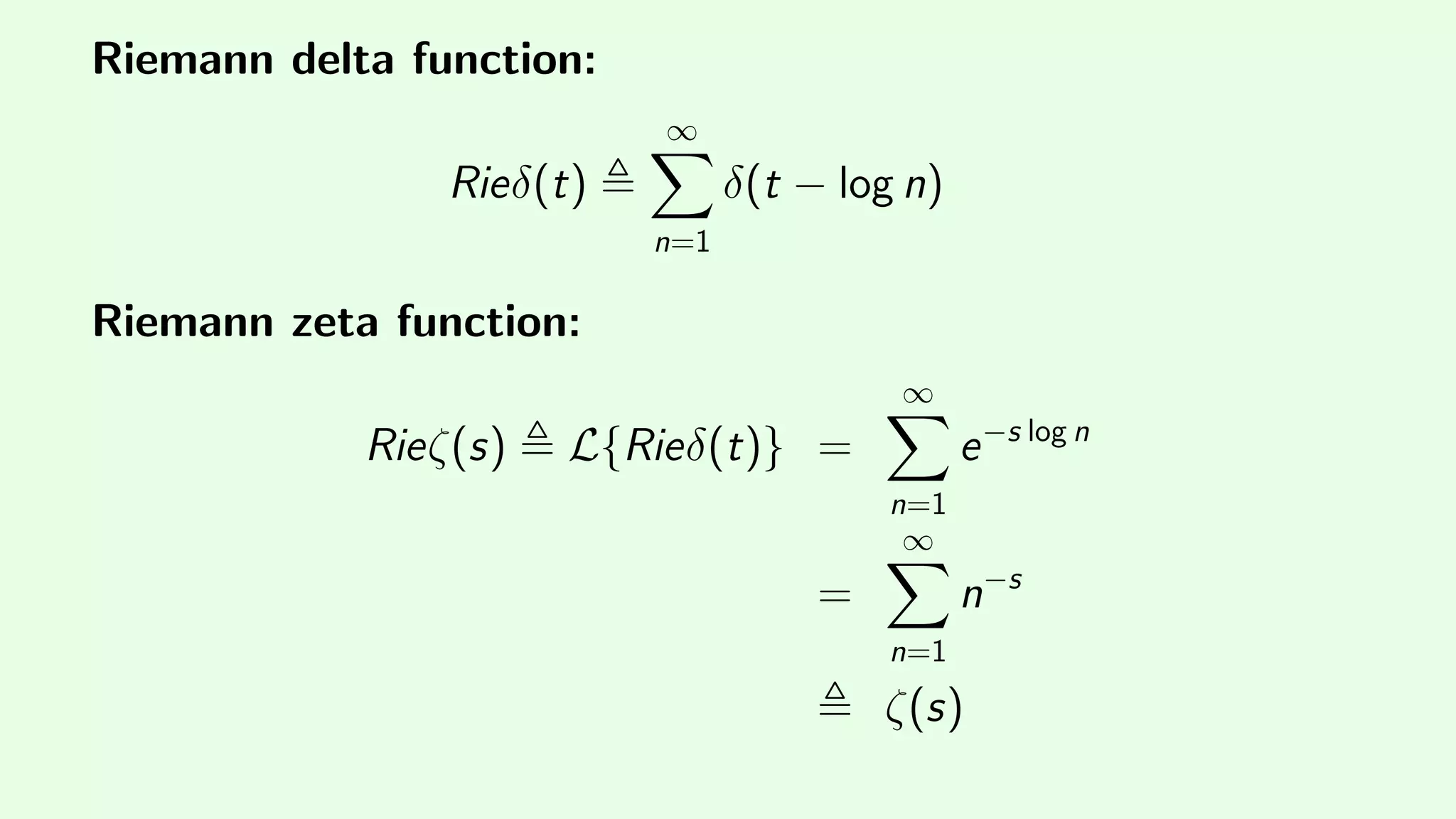 Explicit Formula for Riemann Prime Counting Function | PPT | Free Download