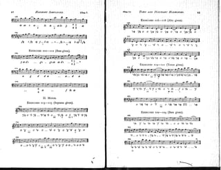 ebao + e b . . 6 eb..abb, 3 6 5 A,
B 8 4 3
EXERCISES
110-112 (Bass given).
IZO.
.. a . .
.. eb .. f 6b-A,
4
11. MINOR.
EXERCISES
I 13-1 15 (Soprano given).
0 . . o o c o g yc . . ..o..o"c"gof o o . . " c o o D c
I11 v 11,
TONIC
AND DUAIINANT
HAR
EXERCISES
116-118 (Alto given).
EXERCISES
I 19-12 I (Tenor given)
I 7
EXERCISES
122-124 (Bass given).
I
l
l
.
h ,
I / i + 4
-
"h "67 "63 "eb "f 9es " b ~
.. o o 9 b "n
 