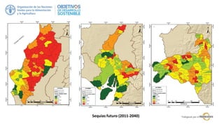 Sequias futuro (2011-2040)
 