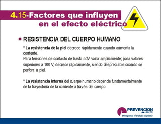 Riesgo eléctrico