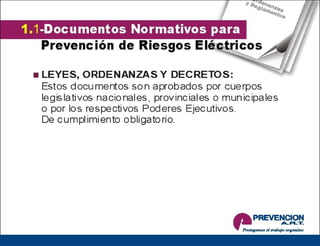 Riesgo eléctrico
