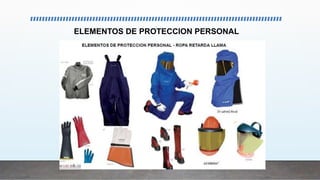 ELEMENTOS DE PROTECCION PERSONAL
 