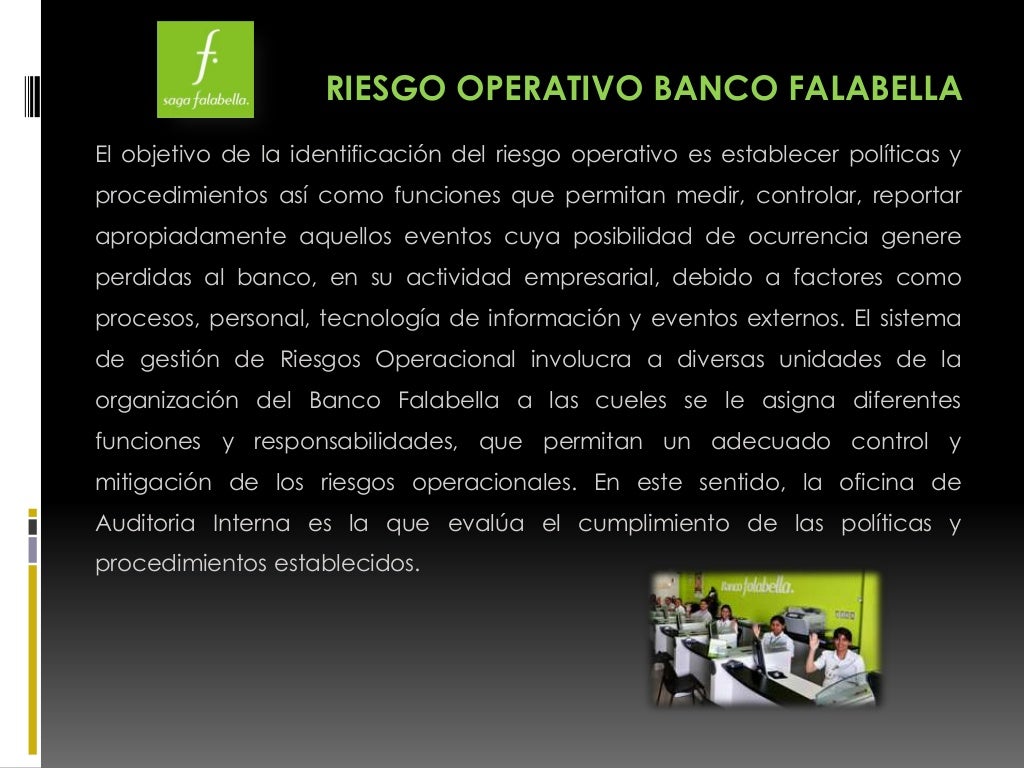 Riesgo operativo