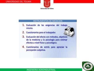 UNIVERSIDAD DEL TOLIMA

INSTRUMENTOS DE MEDICION

INGENIERIA AGROINDUSTRIAL

 
