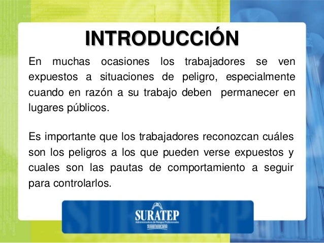 Riesgo publico