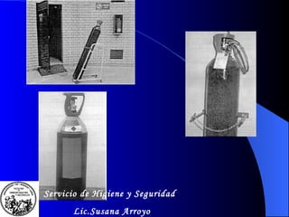 Servicio de Higiene y Seguridad Lic.Susana Arroyo 