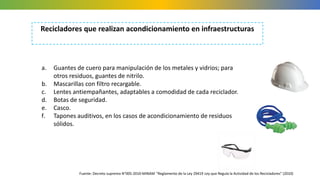 RIESGOS OCUPACIONALES EN EL MANEJO DE RESIDUOS | PDF