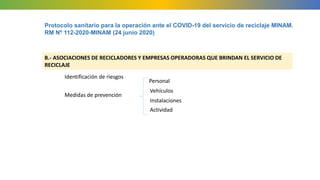 RIESGOS OCUPACIONALES EN EL MANEJO DE RESIDUOS | PDF
