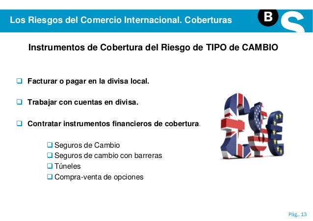 Definicion seguro de cambio de divisas comercio internacional