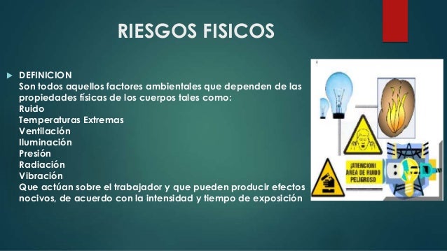Riesgos fisicos exposicion, scarpetta