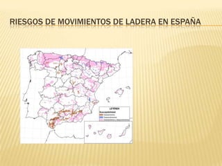 Planificación y cartografía de los riesgosEl objetivo de la planificación es la elaboración de medidas destinadas a hacer frente a todo tipo de riesgos. Estas medidas se basan fundamentalmente en la predicción y la prevención de los mismos.PredicciónSe trata de conocer con anticipación la posible llegada de un eventoPrevenciónConsiste en aplicar una serie de medidas encaminadas a disminuir losdaños o  eliminar los efectos originados por los diferentes riesgos.