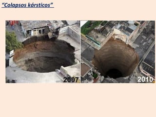 “ Colapsos kársticos”  