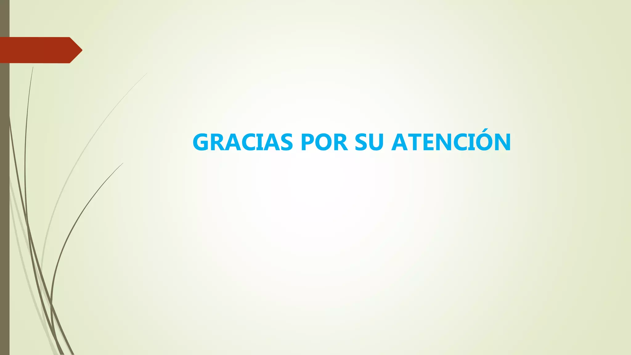 GRACIAS POR SU ATENCIÓN
 
