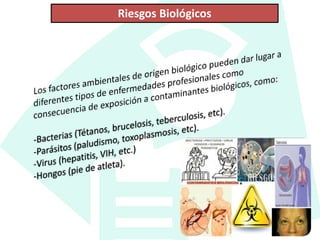 Riesgos Biológicos
 