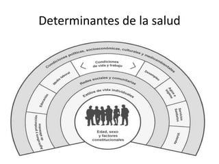 Determinantes de la salud
 