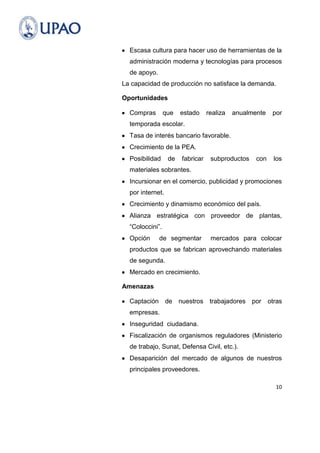 Riesgos laborales y cobertura en la empresa calzados jaguar s.a.c. de…